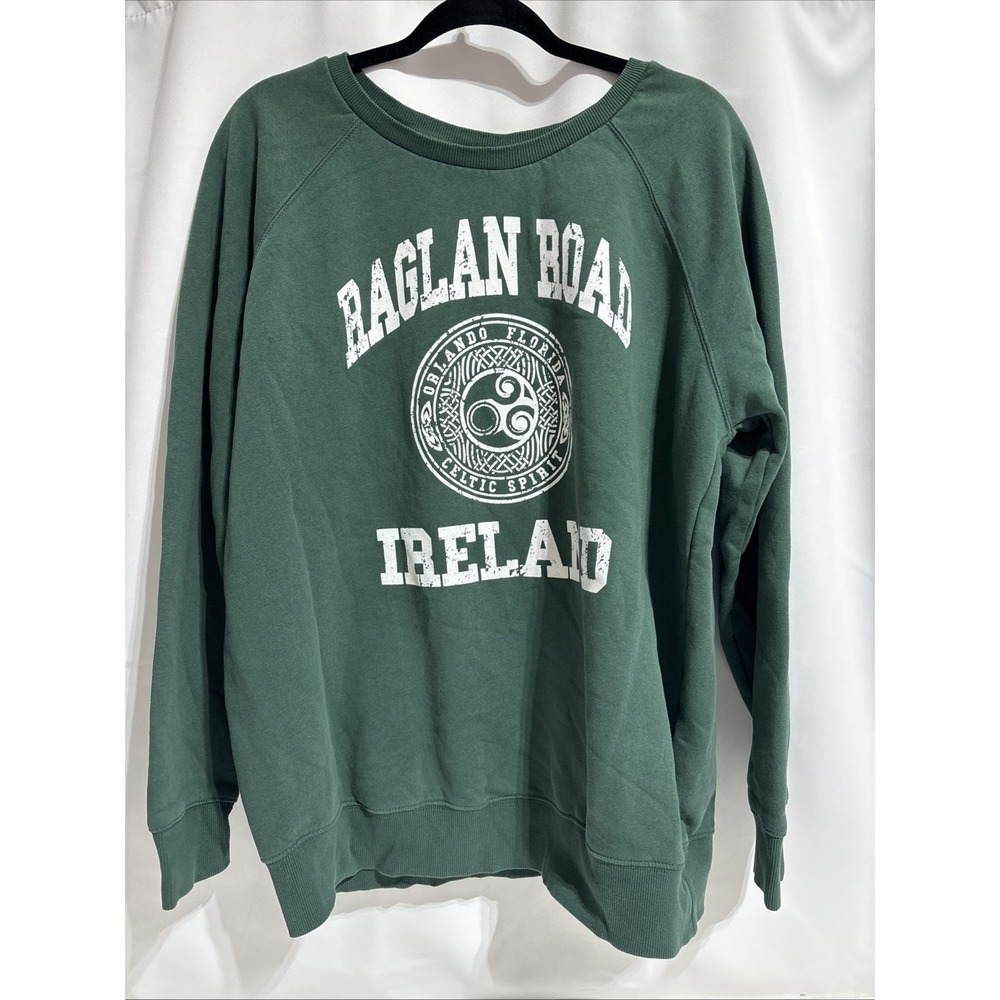 Traditional Craft wear Raglan Road Ireland Florida Celtic Sweatshirt XXL